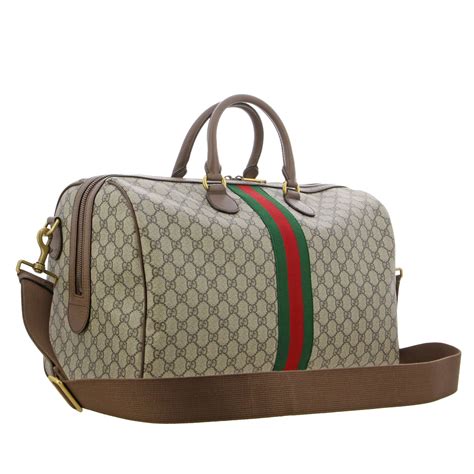 gucci travel bag mens|Gucci travel bag price.